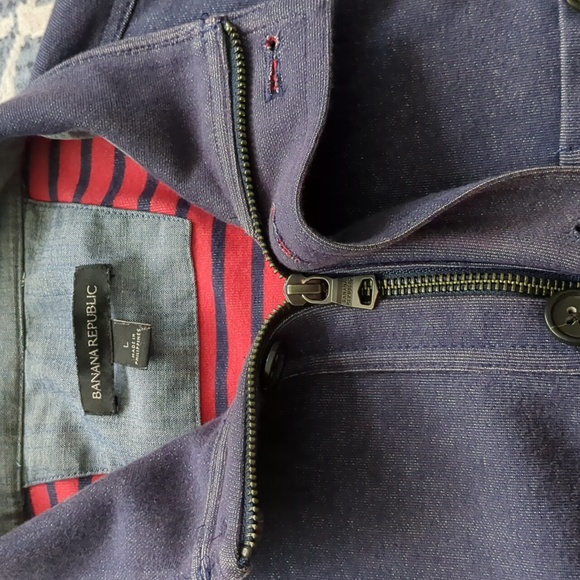 **3/$10** Men's Banana Republic Coat Size Large - Picture 6 of 8